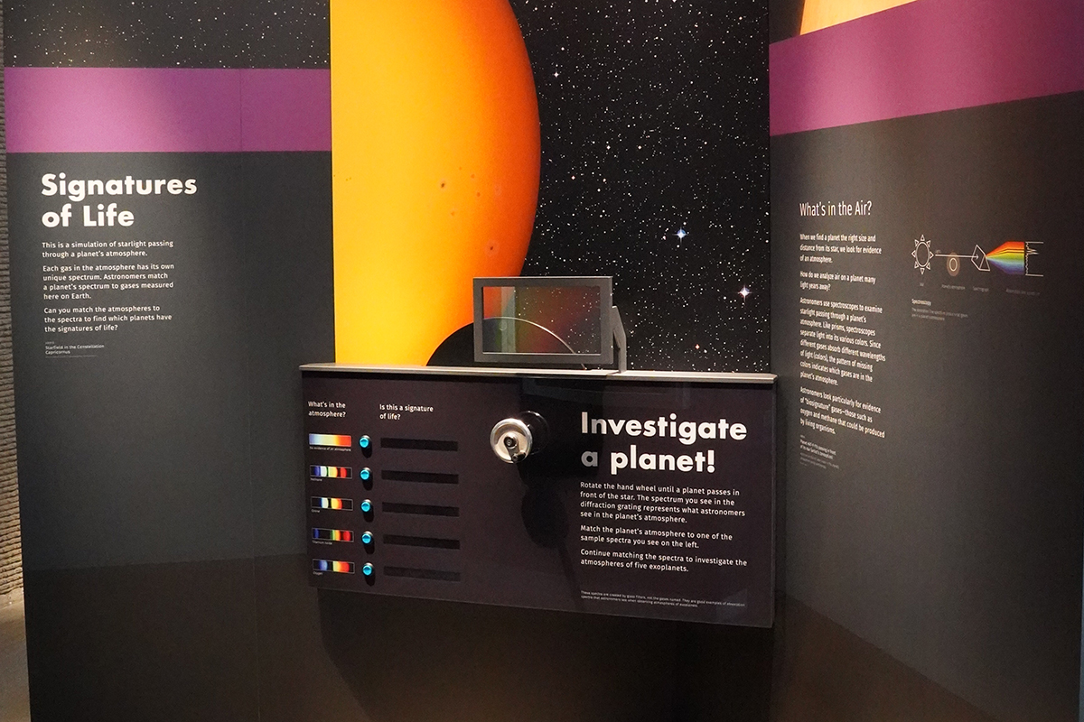 investigate a planet interactive